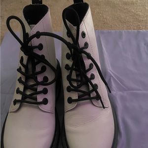 White Doc Martins Men 7